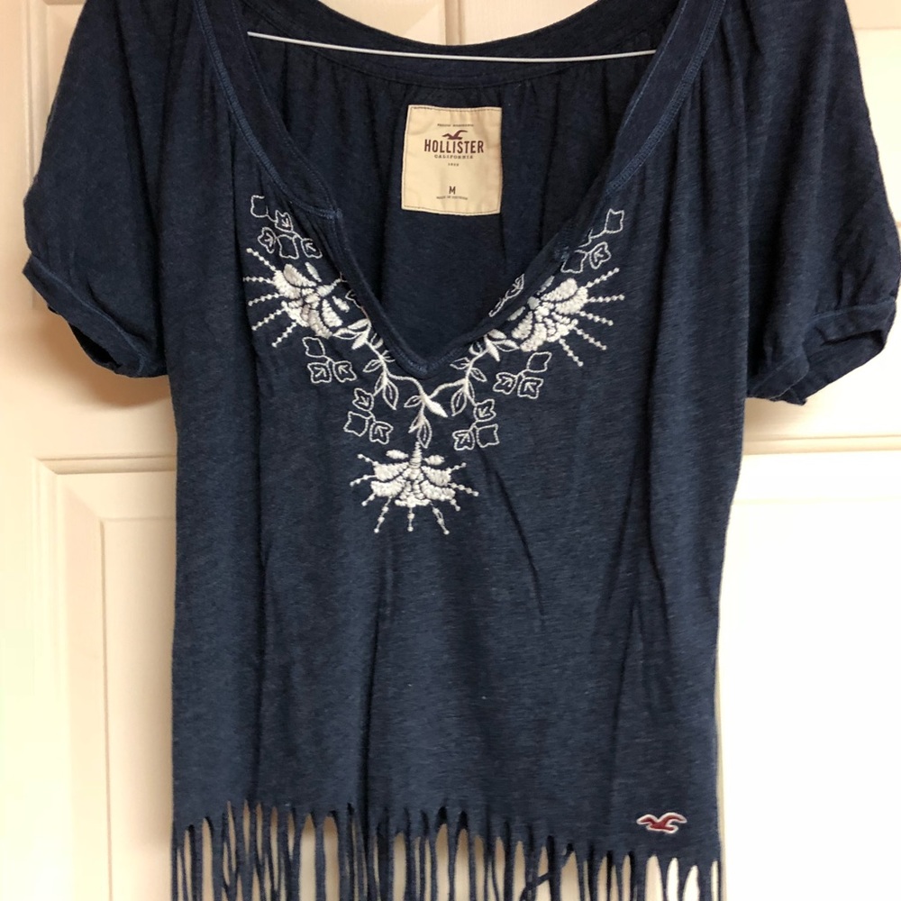 Boho fringe top